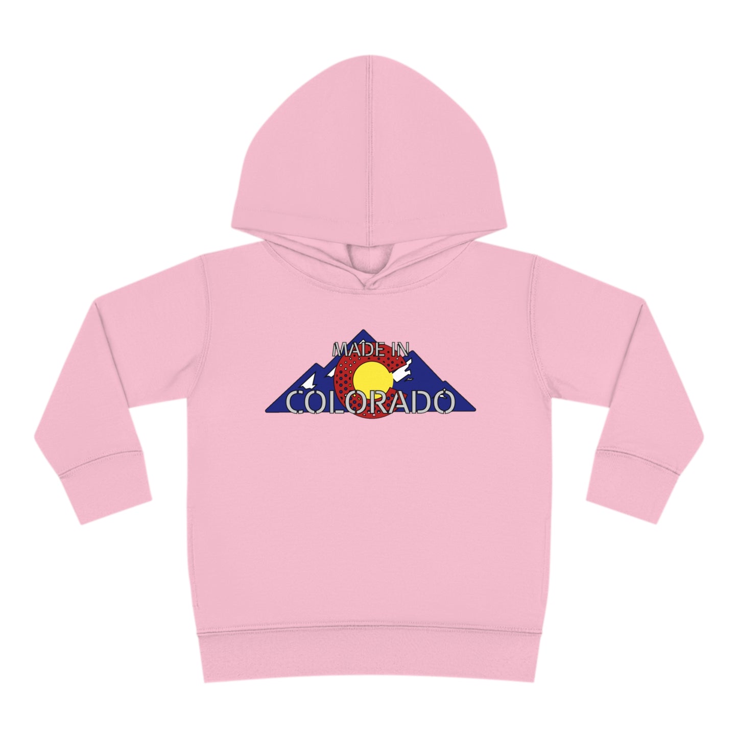 Made In Colorado Toddler Hoodie - Durable & Soft Playtime Apparel - Charming Colorado Souvenir for Tots