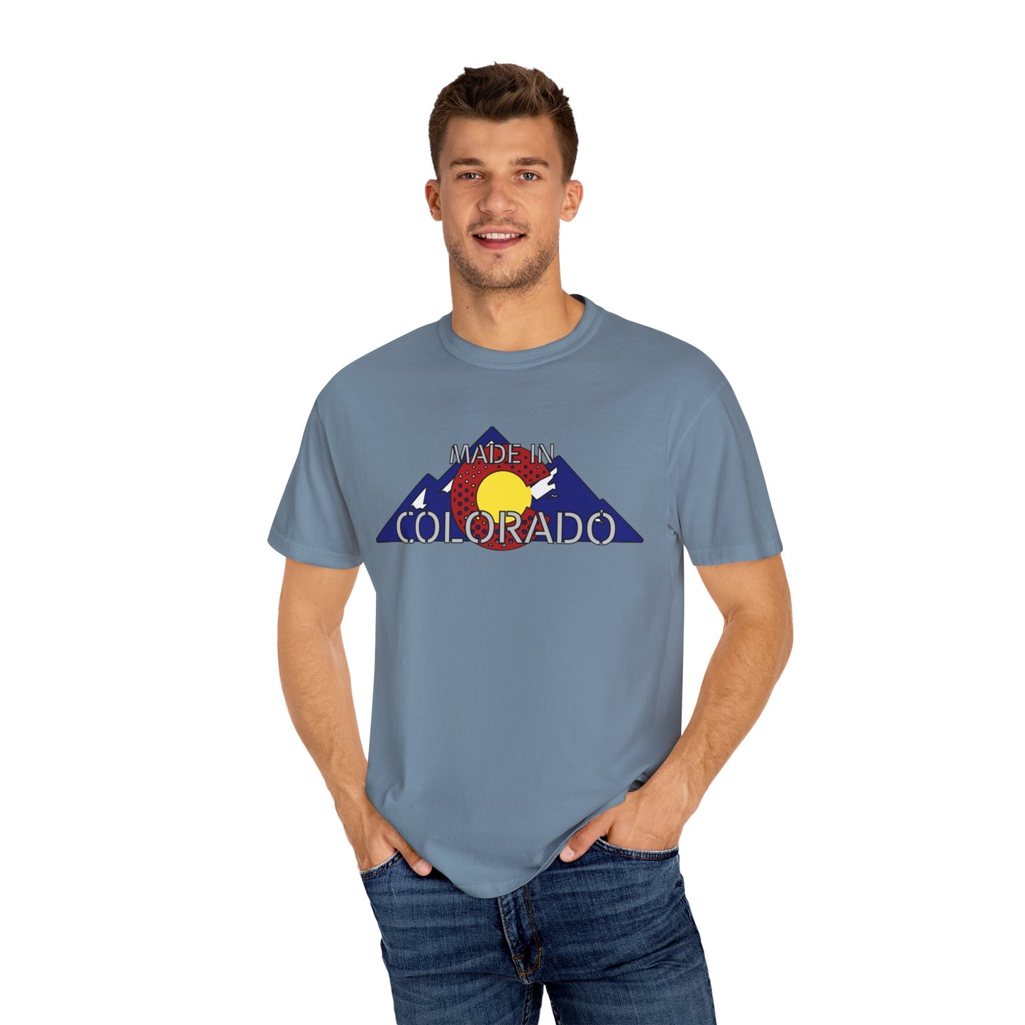 Made in Colorado - Colorado Pride Unisex Tee - Thoughtful Home-State Gift