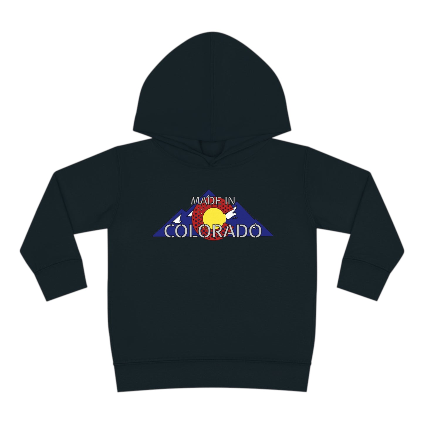 Made In Colorado Toddler Hoodie - Durable & Soft Playtime Apparel - Charming Colorado Souvenir for Tots