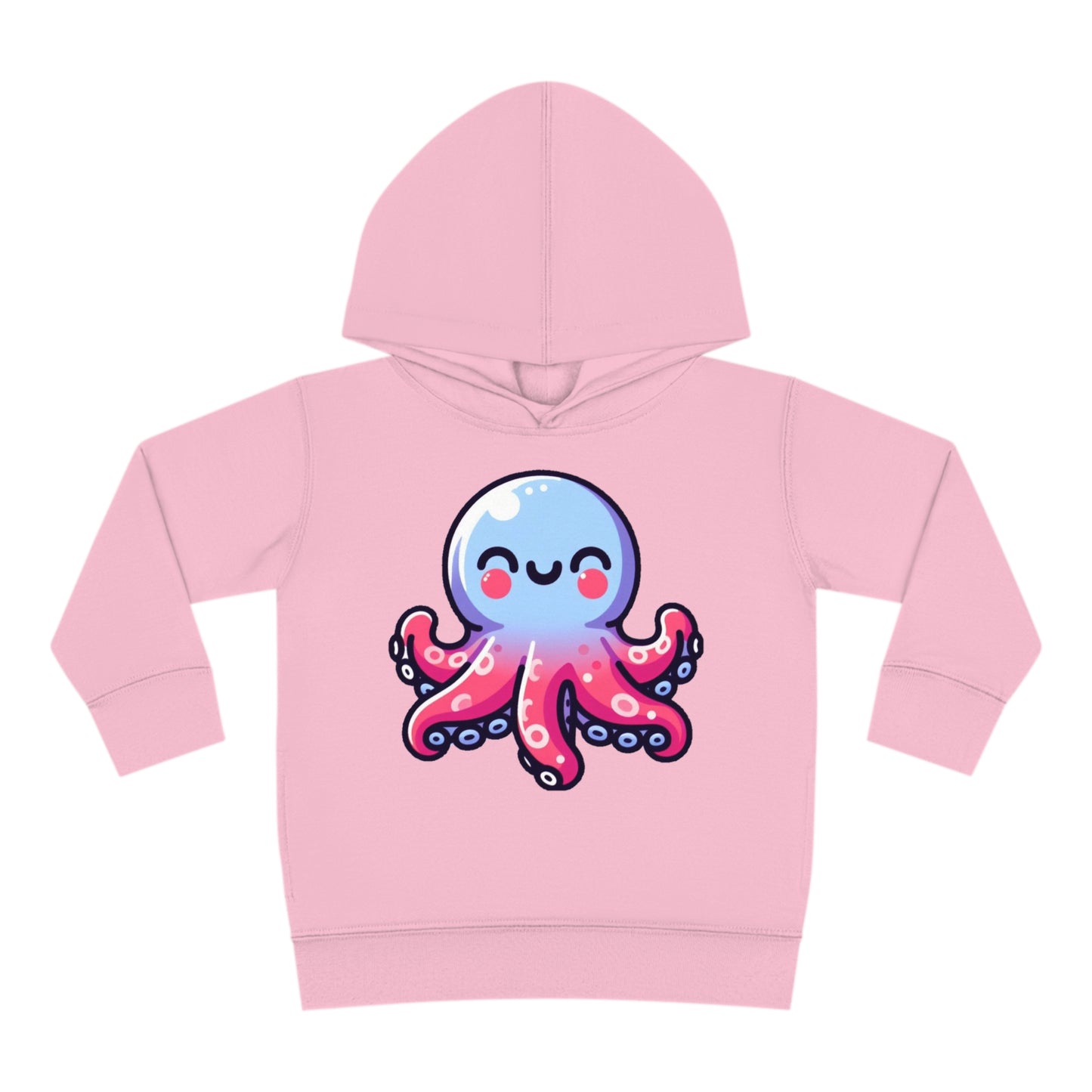 Ocean Paradise Toddler Hoodie with Inky - Durable & Soft Playtime Apparel - Charming Gift for Young Ocean Lovers