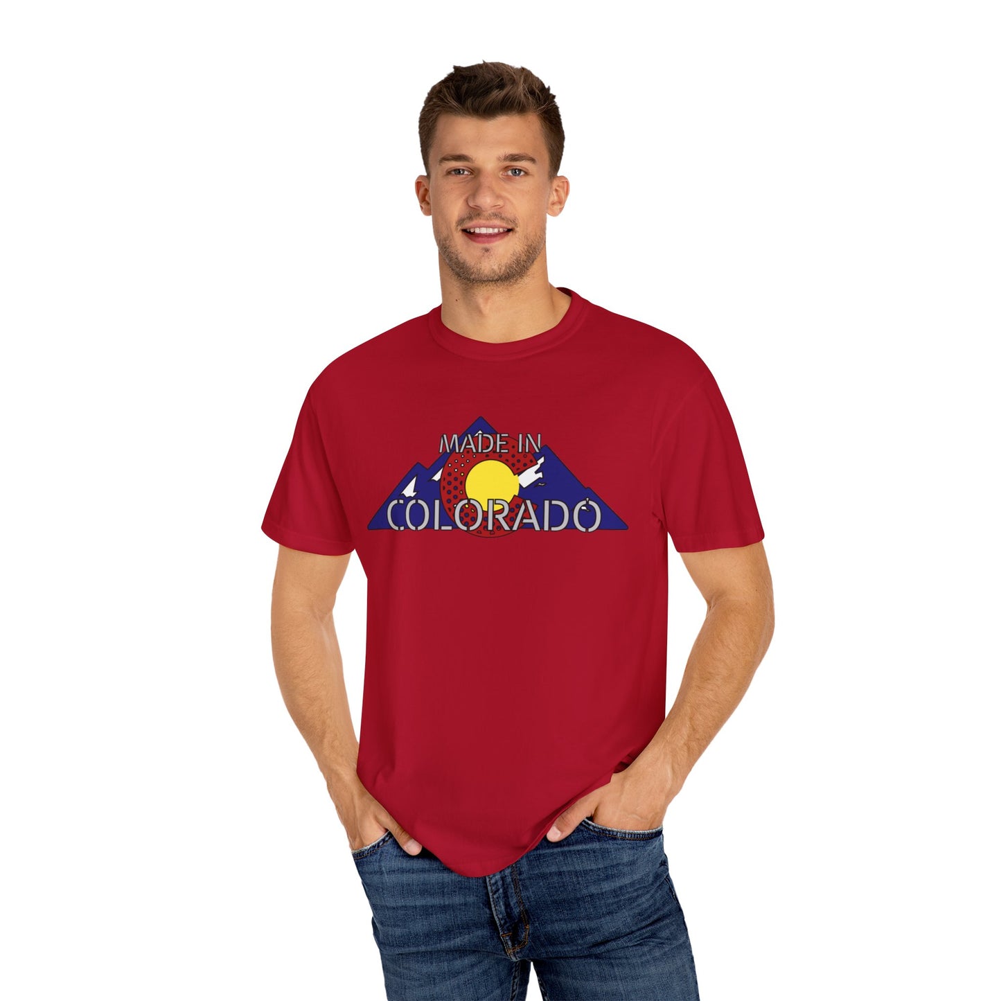 Made in Colorado - Colorado Pride Unisex Tee - Thoughtful Home-State Gift