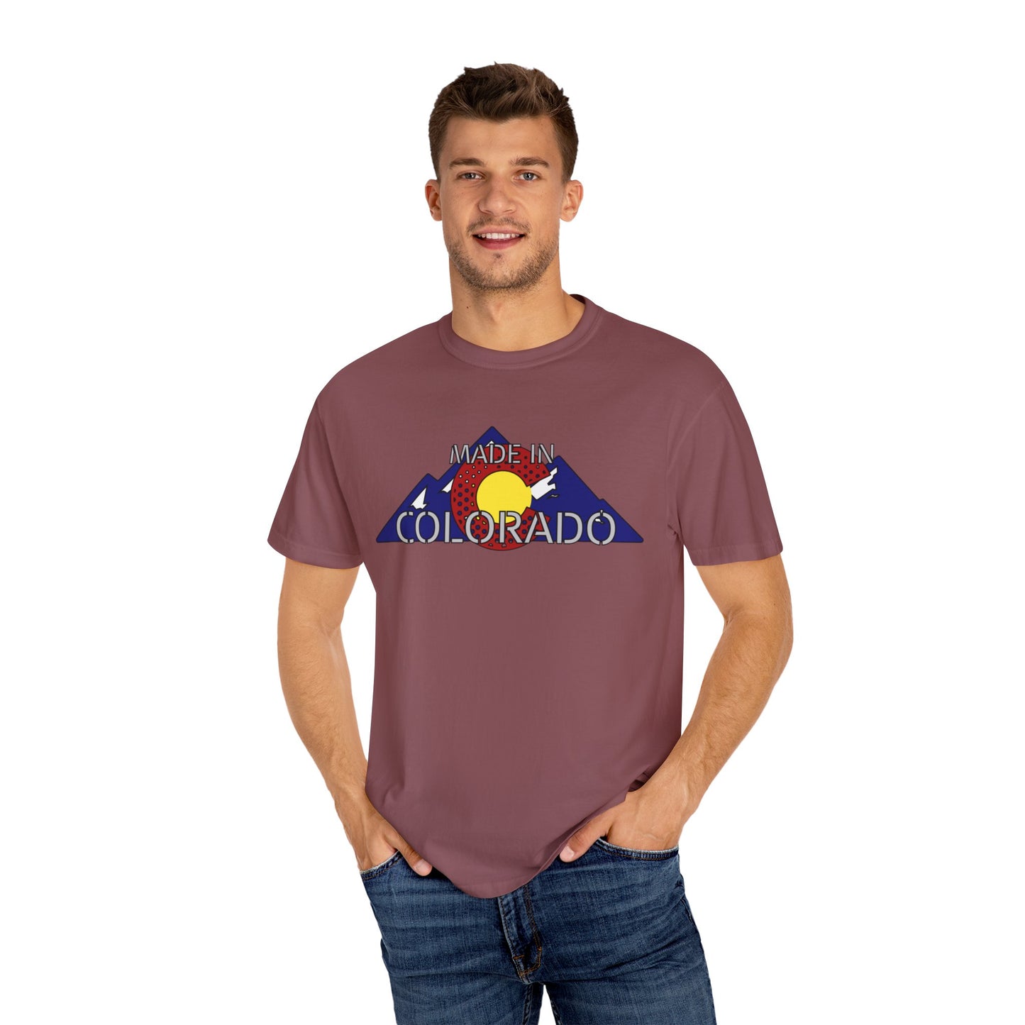 Made in Colorado - Colorado Pride Unisex Tee - Thoughtful Home-State Gift