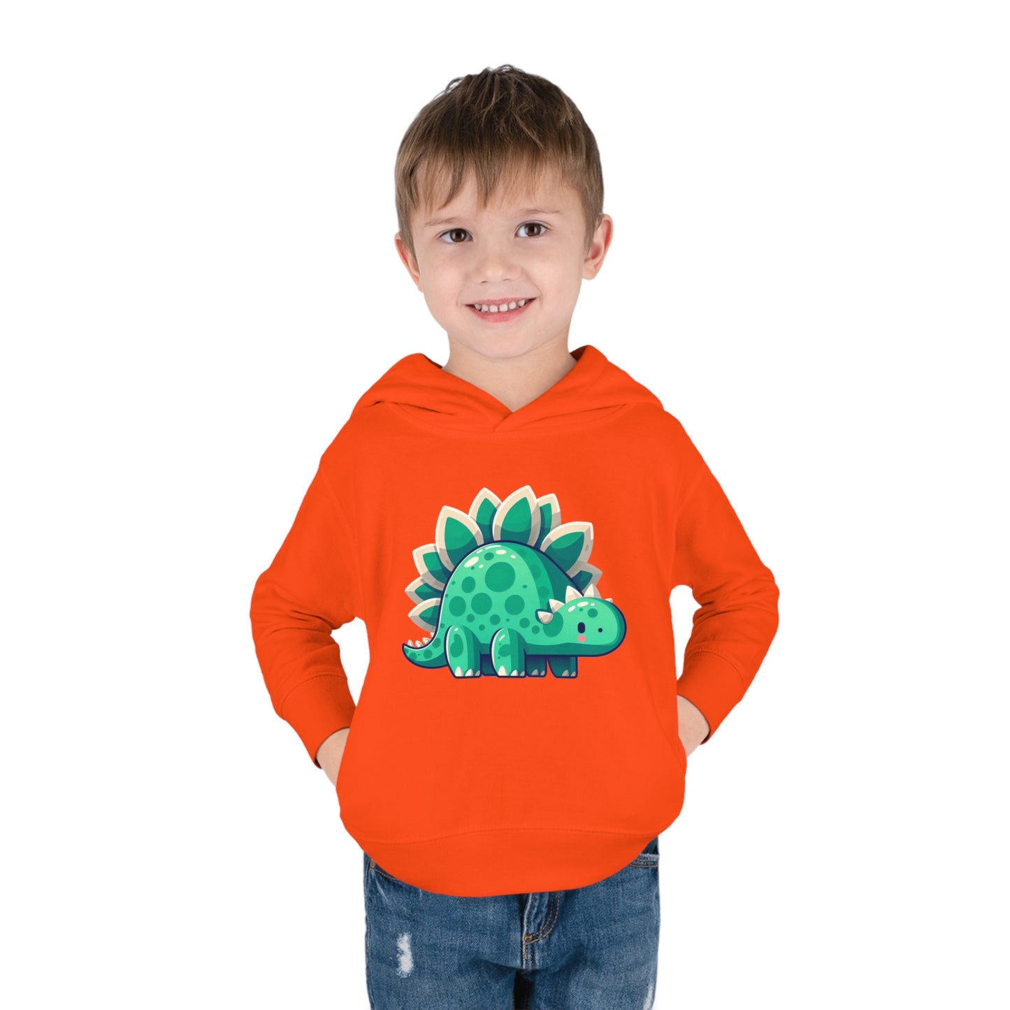 Penny the Stegosaurus Hoodie for Toddlers - Durable & Soft Playtime Apparel