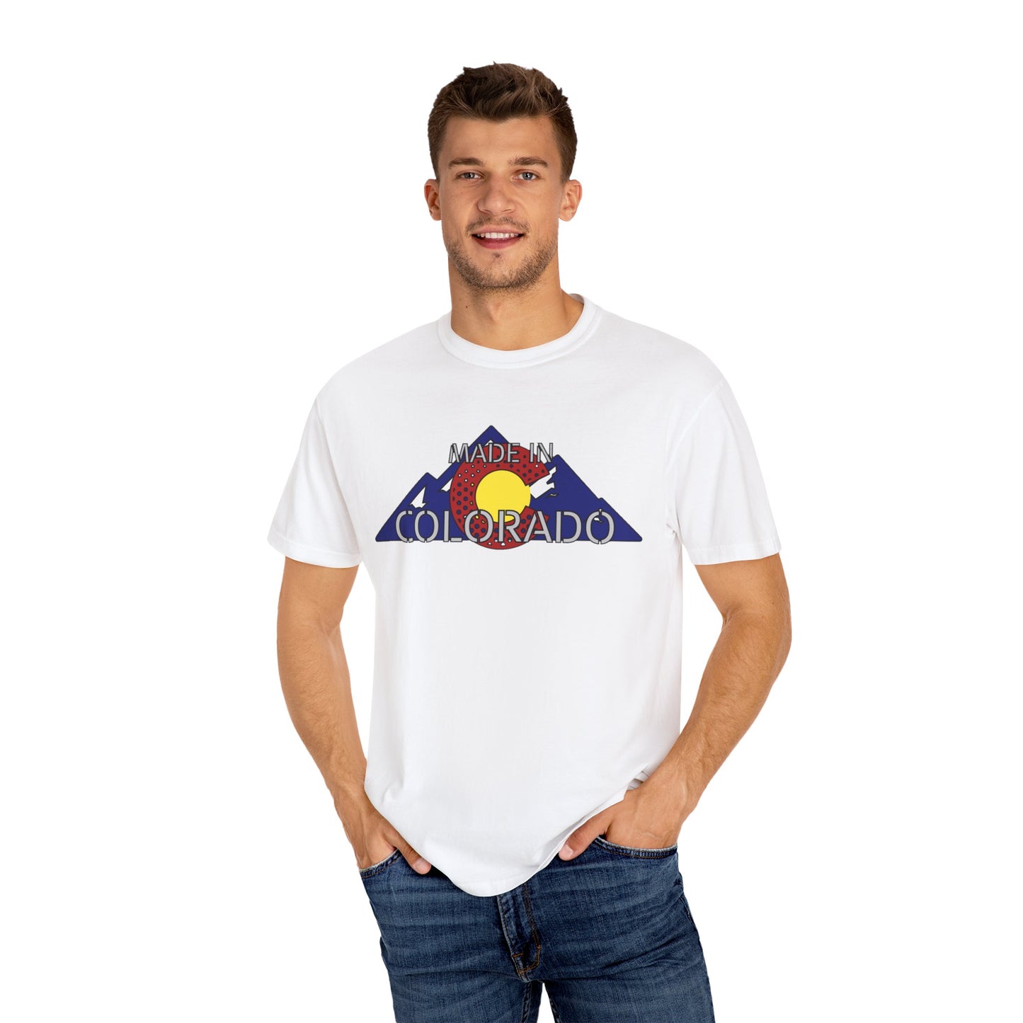 Made in Colorado - Colorado Pride Unisex Tee - Thoughtful Home-State Gift