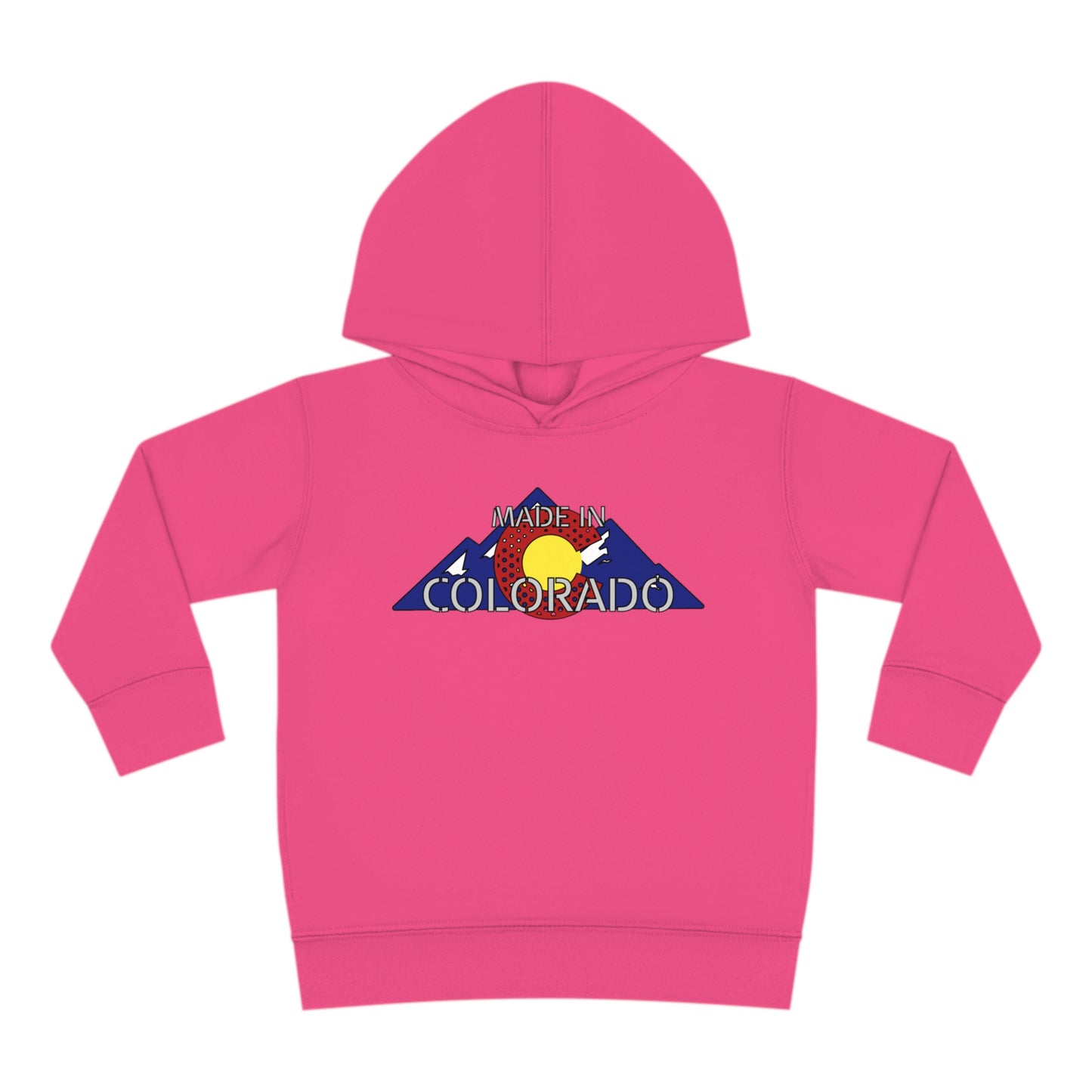 Made In Colorado Toddler Hoodie - Durable & Soft Playtime Apparel - Charming Colorado Souvenir for Tots