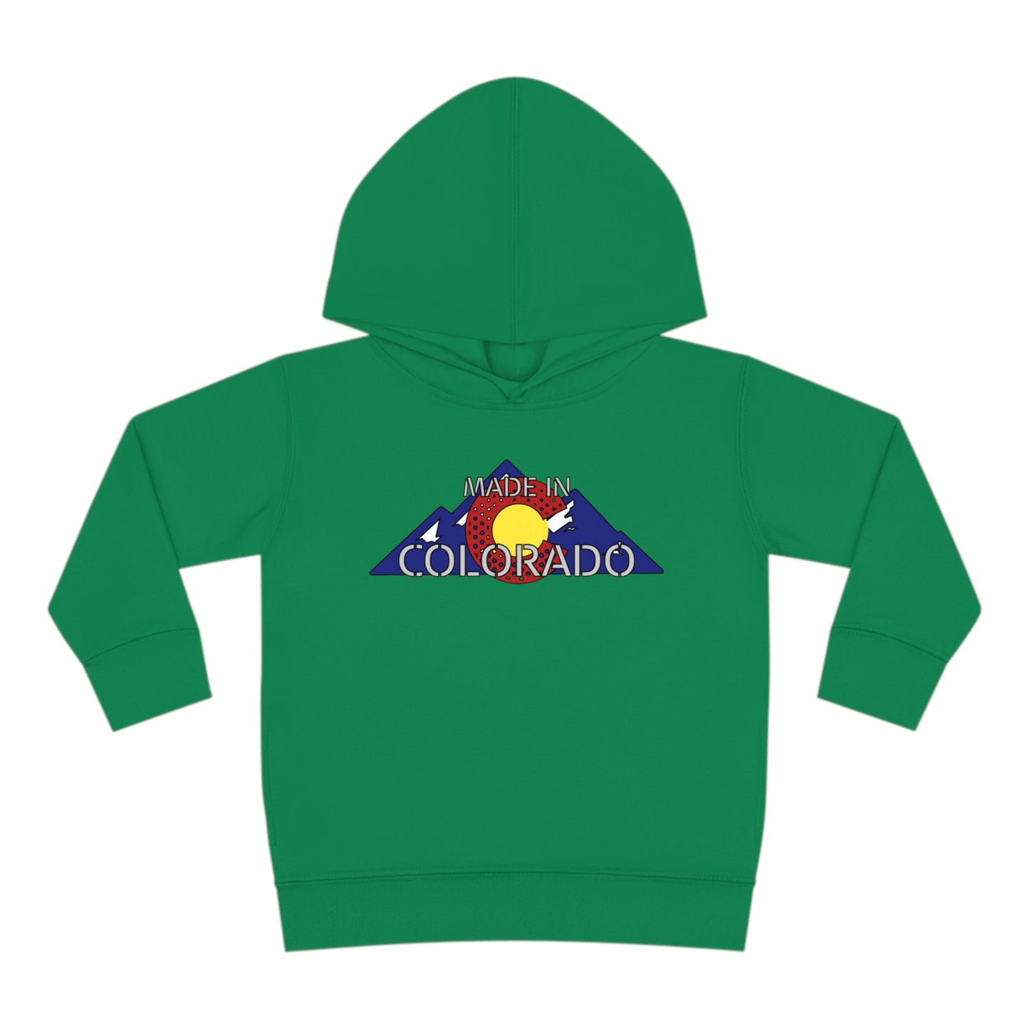 Made In Colorado Toddler Hoodie - Durable & Soft Playtime Apparel - Charming Colorado Souvenir for Tots