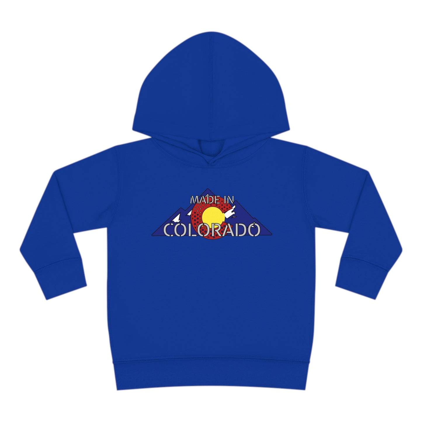 Made In Colorado Toddler Hoodie - Durable & Soft Playtime Apparel - Charming Colorado Souvenir for Tots