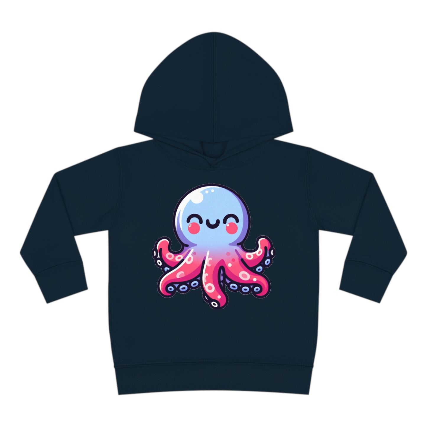 Ocean Paradise Toddler Hoodie with Inky - Durable & Soft Playtime Apparel - Charming Gift for Young Ocean Lovers