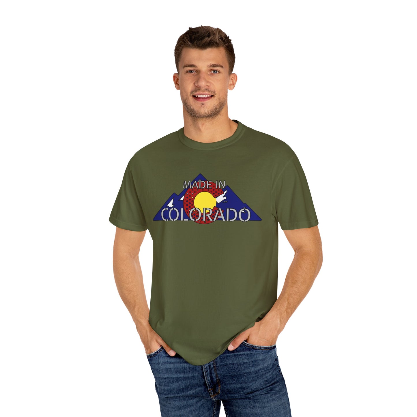 Made in Colorado - Colorado Pride Unisex Tee - Thoughtful Home-State Gift