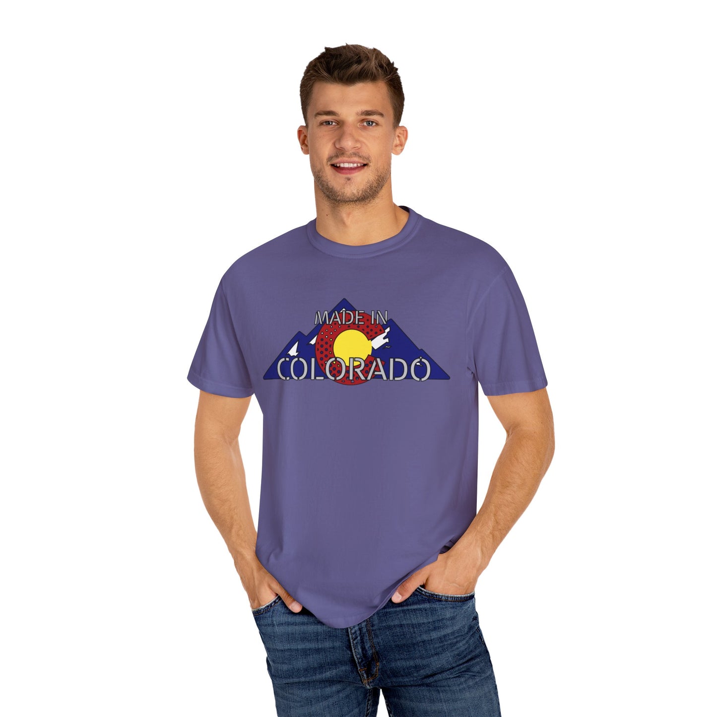 Made in Colorado - Colorado Pride Unisex Tee - Thoughtful Home-State Gift