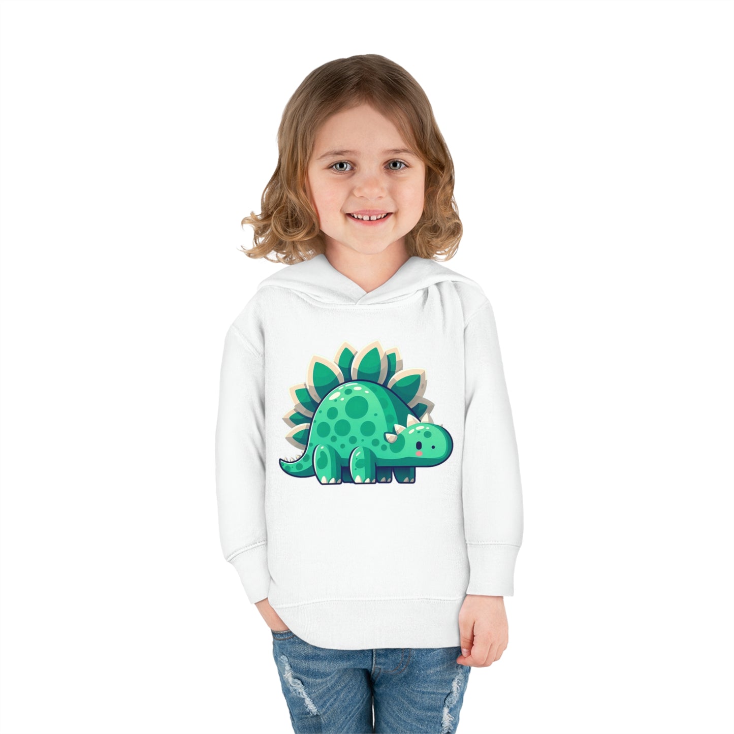 Penny the Stegosaurus Hoodie for Toddlers - Durable & Soft Playtime Apparel