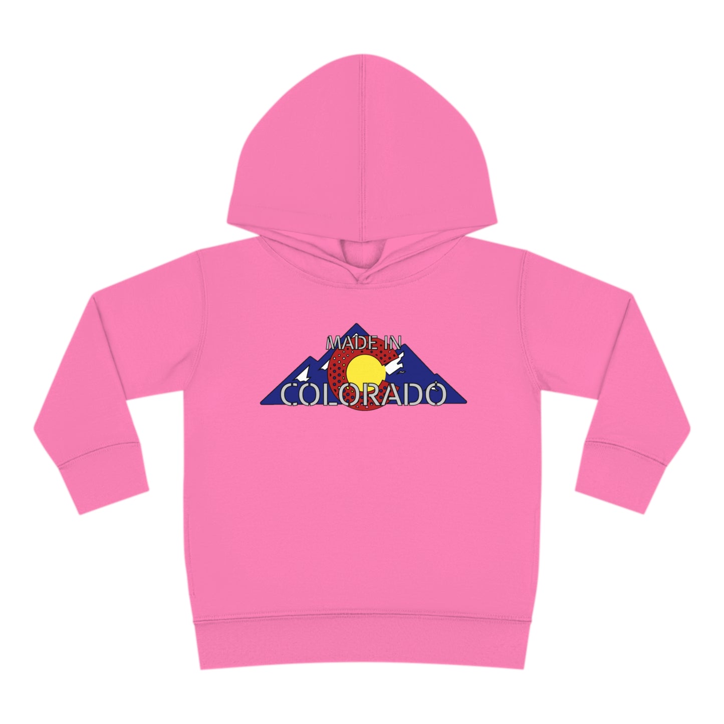 Made In Colorado Toddler Hoodie - Durable & Soft Playtime Apparel - Charming Colorado Souvenir for Tots